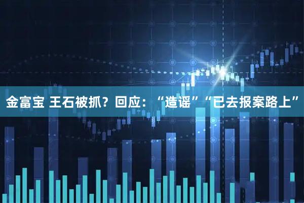 金富宝 王石被抓？回应：“造谣”“已去报案路上”